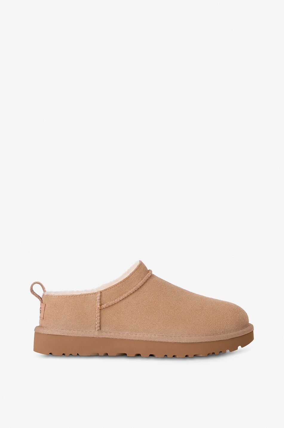UGG Chaussons en daim Classic Micro Femme Beige clair 2