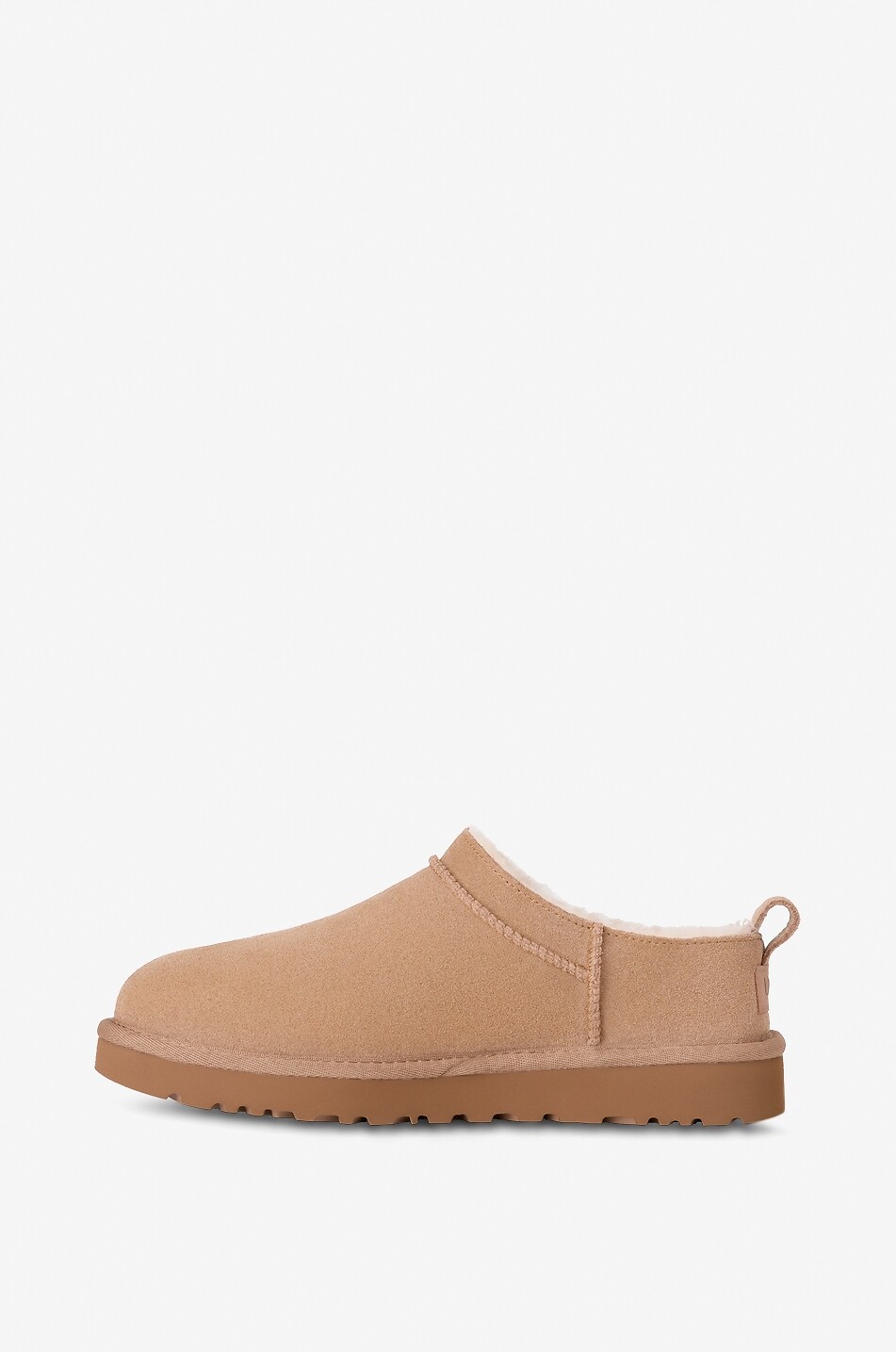 UGG Chaussons en daim Classic Micro Femme Beige clair 4