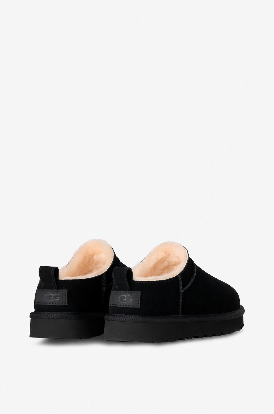 UGG Chaussons en daim Classic Micro Femme NOIR 4