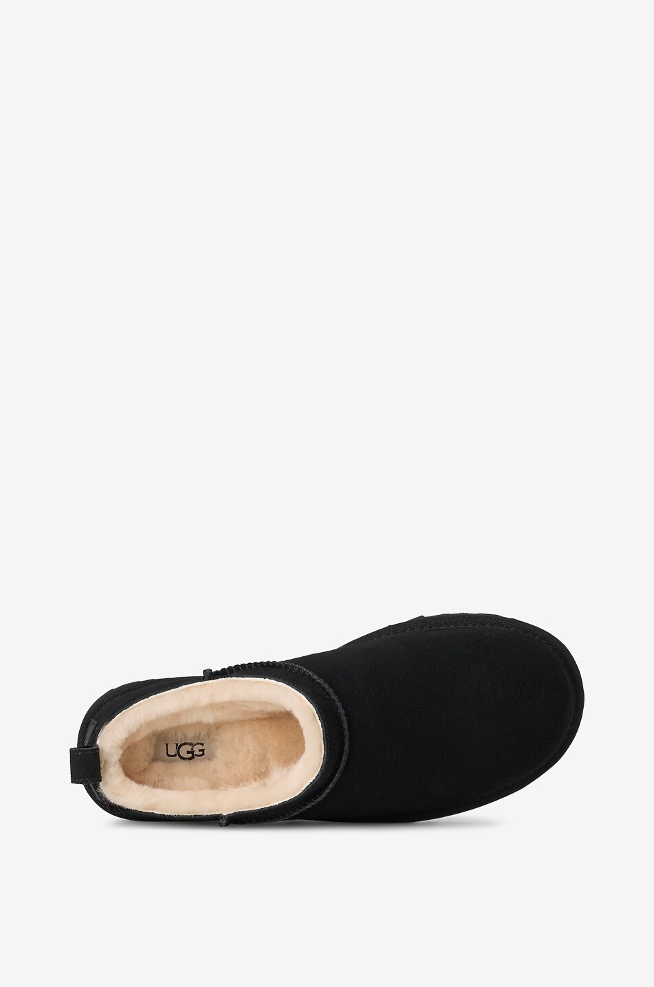 UGG Chaussons en daim Classic Micro Femme NOIR 6