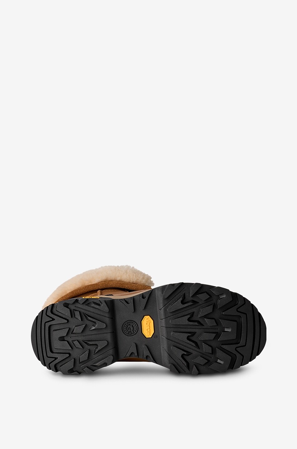 UGG Adirondack XXV grained leather ankle boots Women LIGHT BROWN 7