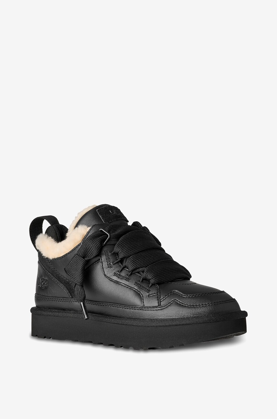 Lowmel leather low-top sneakers