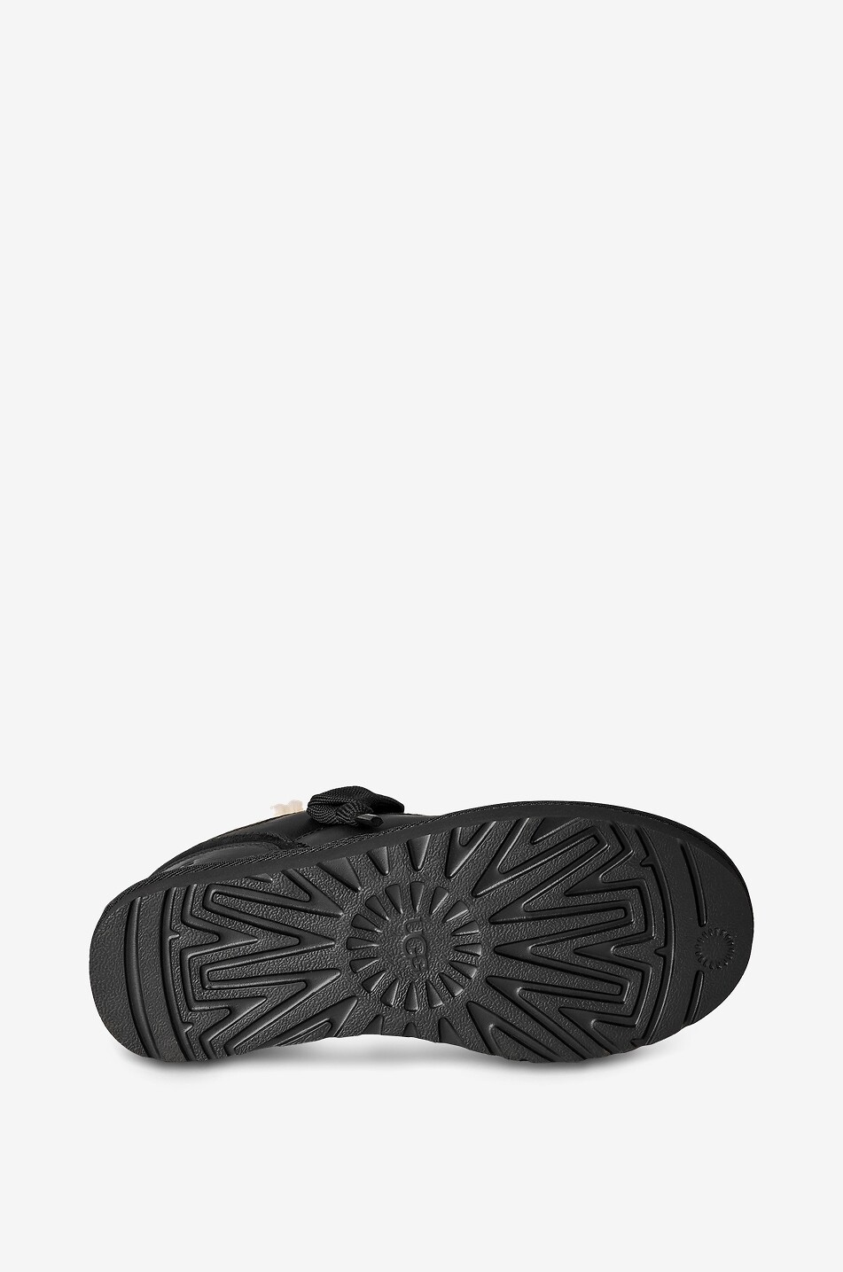 Lowmel leather low-top sneakers - UGG - BLACK - Bongénie