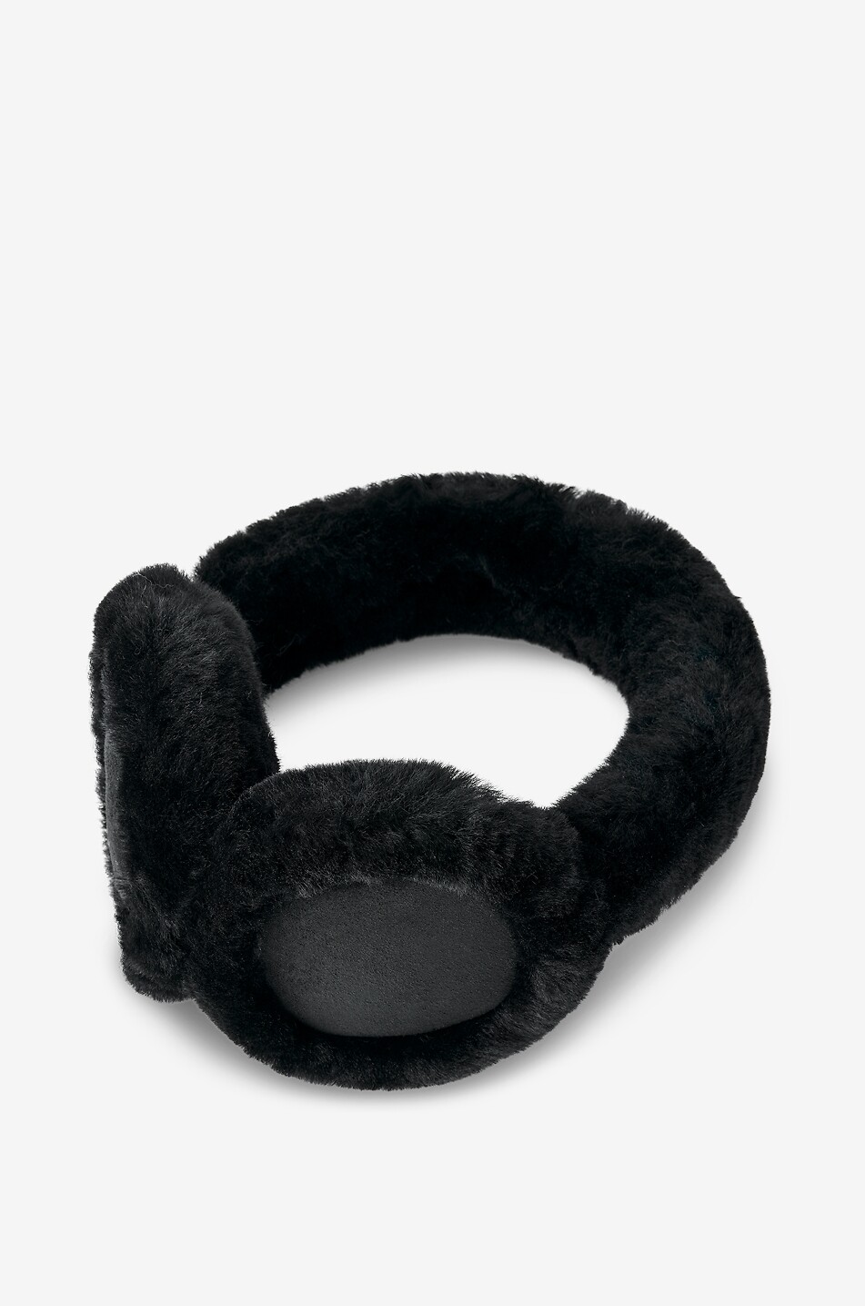 UGG Embroidered shearling earmuffs Women BLACK 2