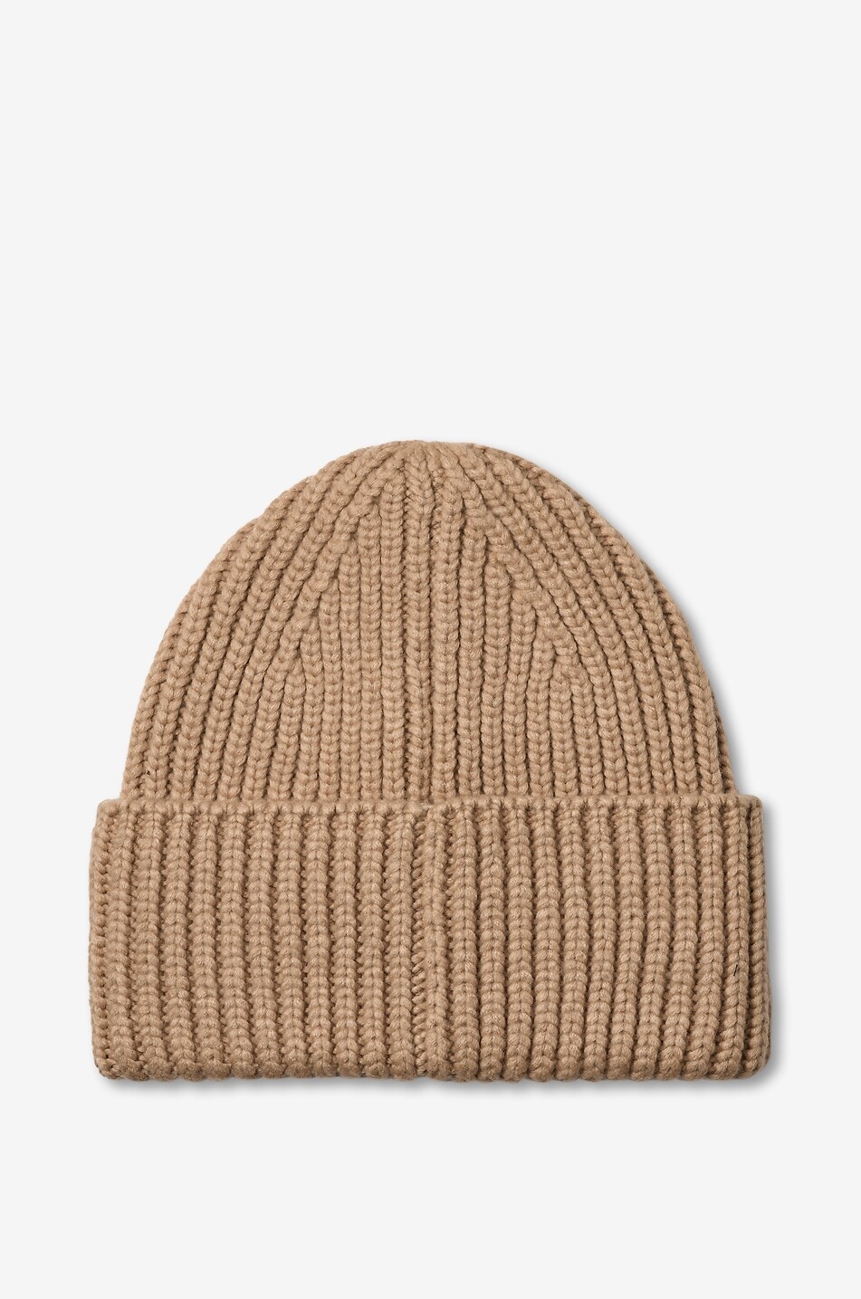 Check Sand cashmere jacquard knit beanie - BURBERRY - BEIGE - Bongénie