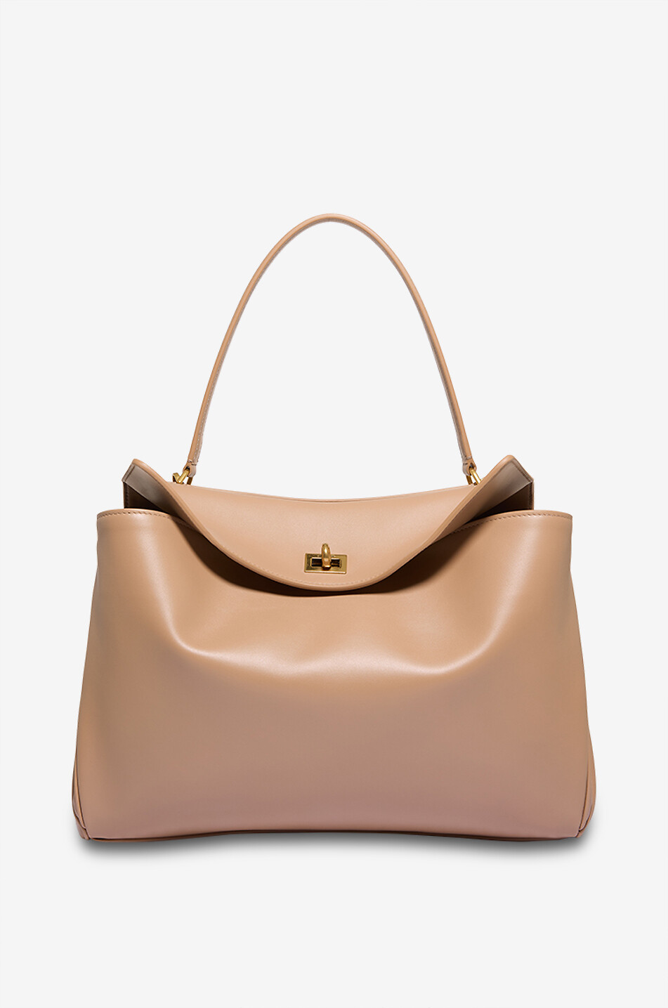 Handtasche aus glattem Leder Rodeo BALENCIAGA Hellbeige Bongénie