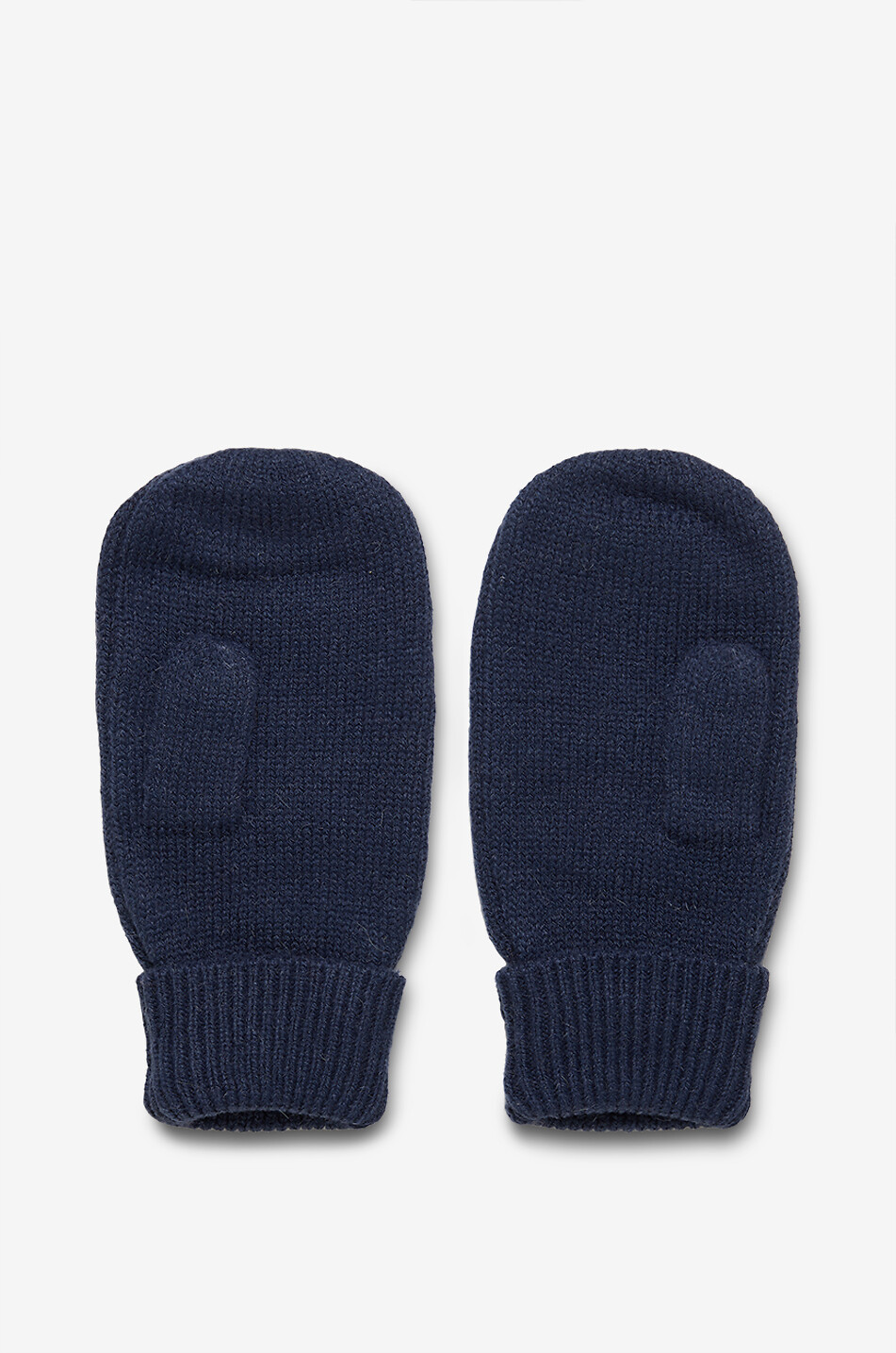 LOUISE MISHA Moufles en laine mélangée brodées fleurs Kenna Femme BLEU FONCE 2