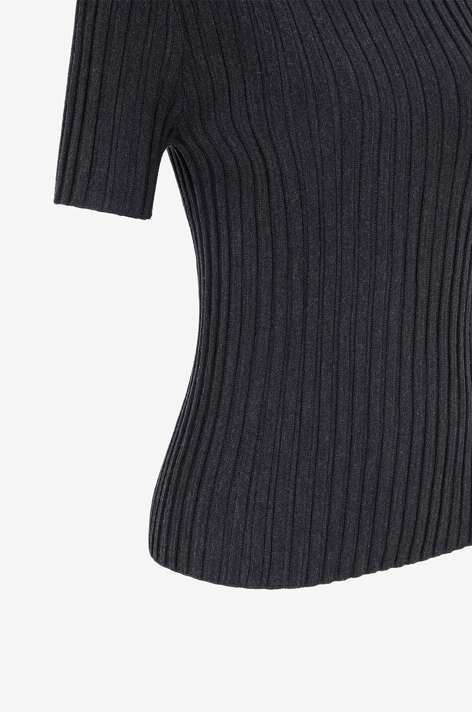 AKRIS PUNTO High-neck knitted pullover Women DARK GREY 3