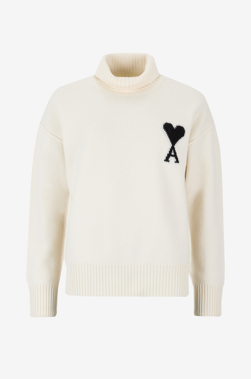 Rollkragenpullover aus Merinowolle