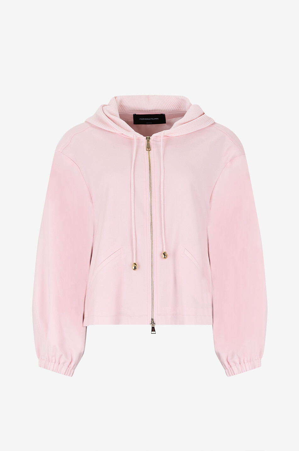 Hooded Bomber Jacket Pink VSSSJ Men's Fashion Bomber Coat With