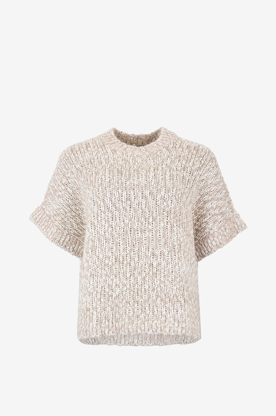 Strickpullover mit Rundhalsausschnitt Salgemma