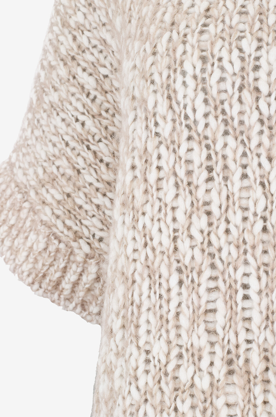 FEDELI Strickpullover mit Rundhalsausschnitt Salgemma Damen BEIGE 3