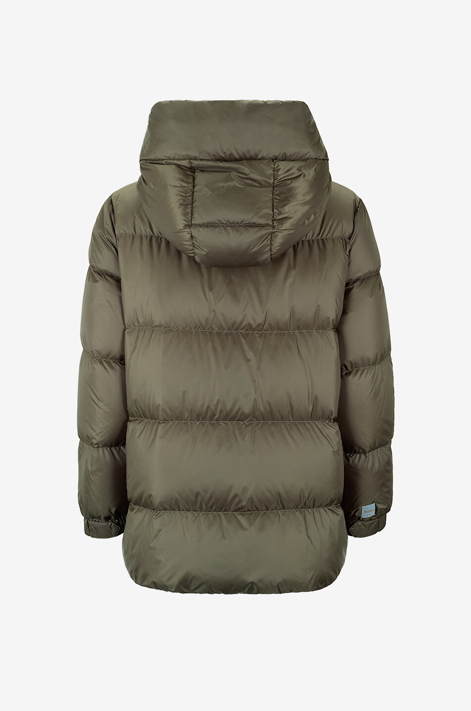 MAX MARA Doudoune courte matelassée à col montant Seia Femme KAKI 2