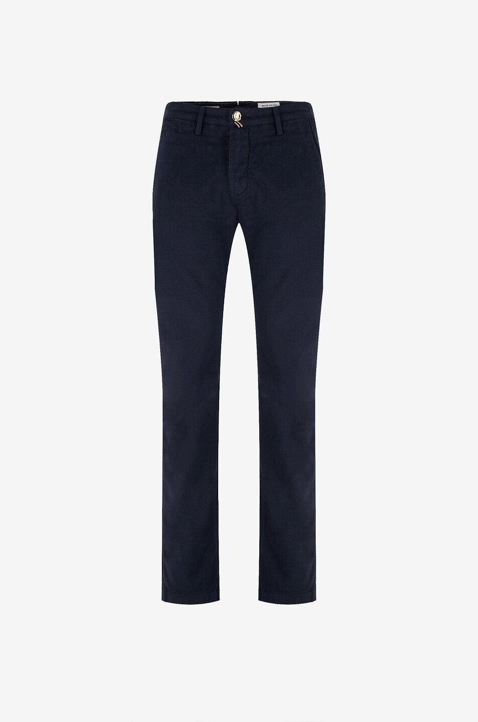 JACOB COHEN Bobby cotton and cashmere slim fit chino trousers Men DARK BLUE 2