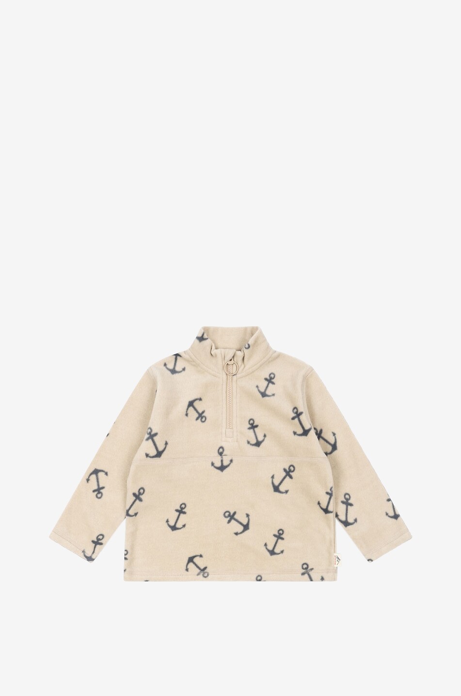 KONGES SLØJD Sweat-shirt enfant en polaire imprimé fantaisie Tavi Unisexe BEIGE 1