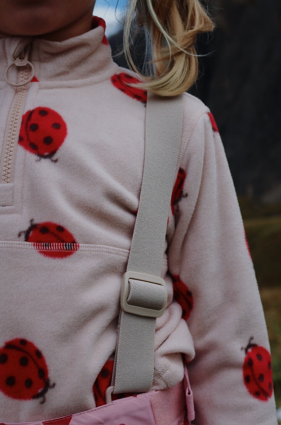 KONGES SLØJD Kinder-Sweatshirt aus bedrucktem Fleece Tavi Unisex ROSA 6