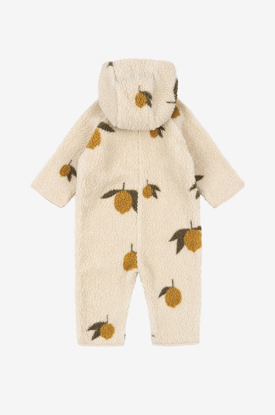 KONGES SLØJD Baby-Pilotenoverall aus bedrucktem Fleece Joddy Baby BEIGE 2