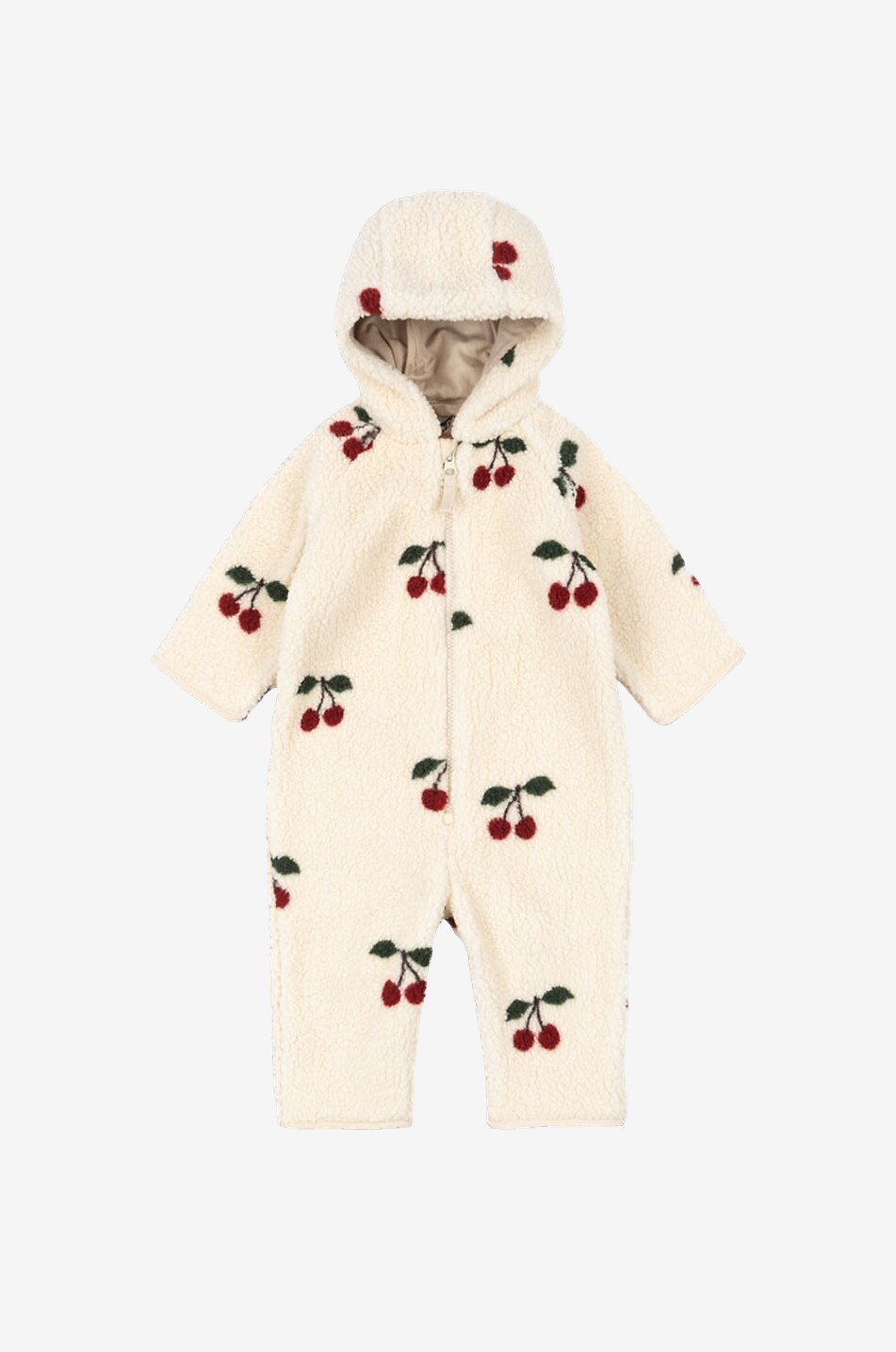 Baby-Pilotenoverall aus bedrucktem Fleece Joddy