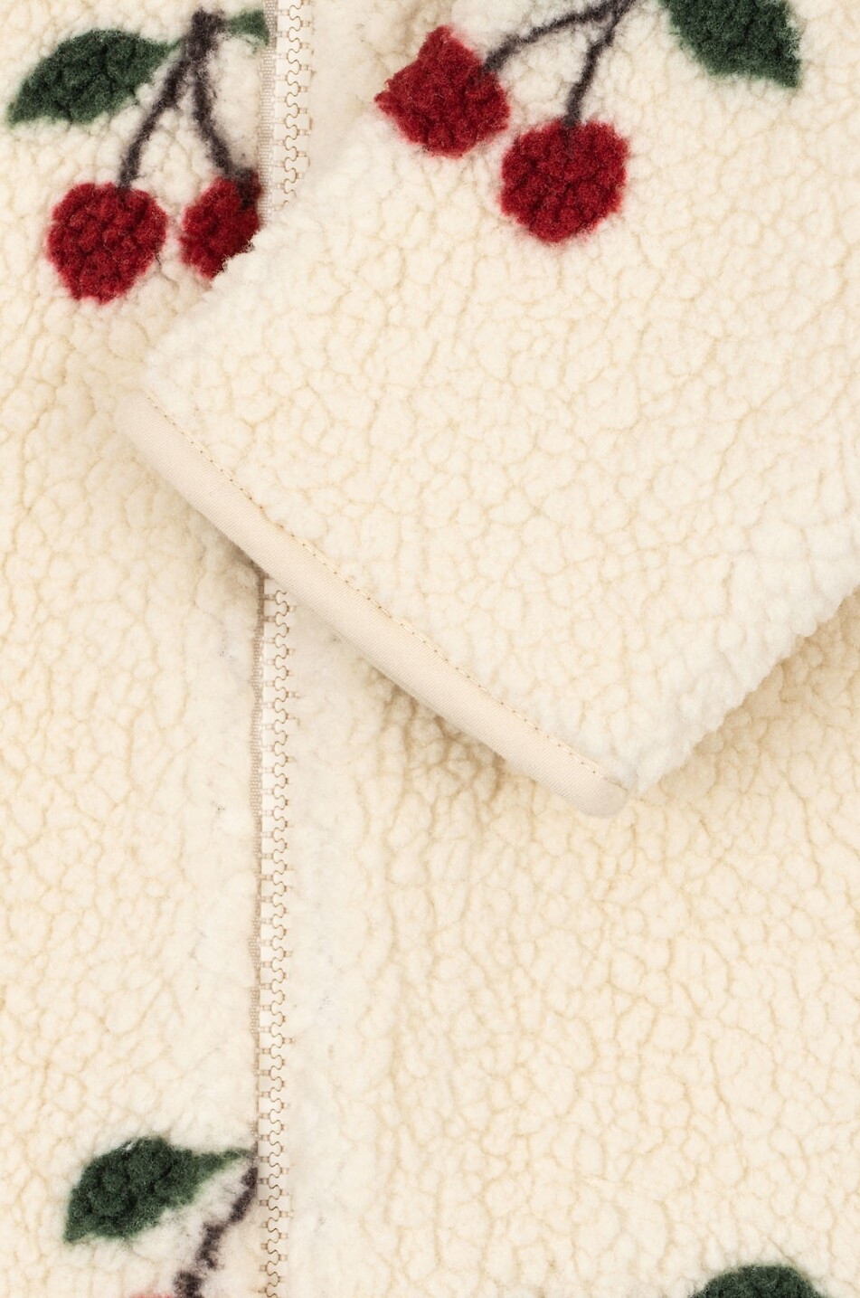 KONGES SLØJD Baby-Pilotenoverall aus bedrucktem Fleece Joddy Baby BEIGE 9
