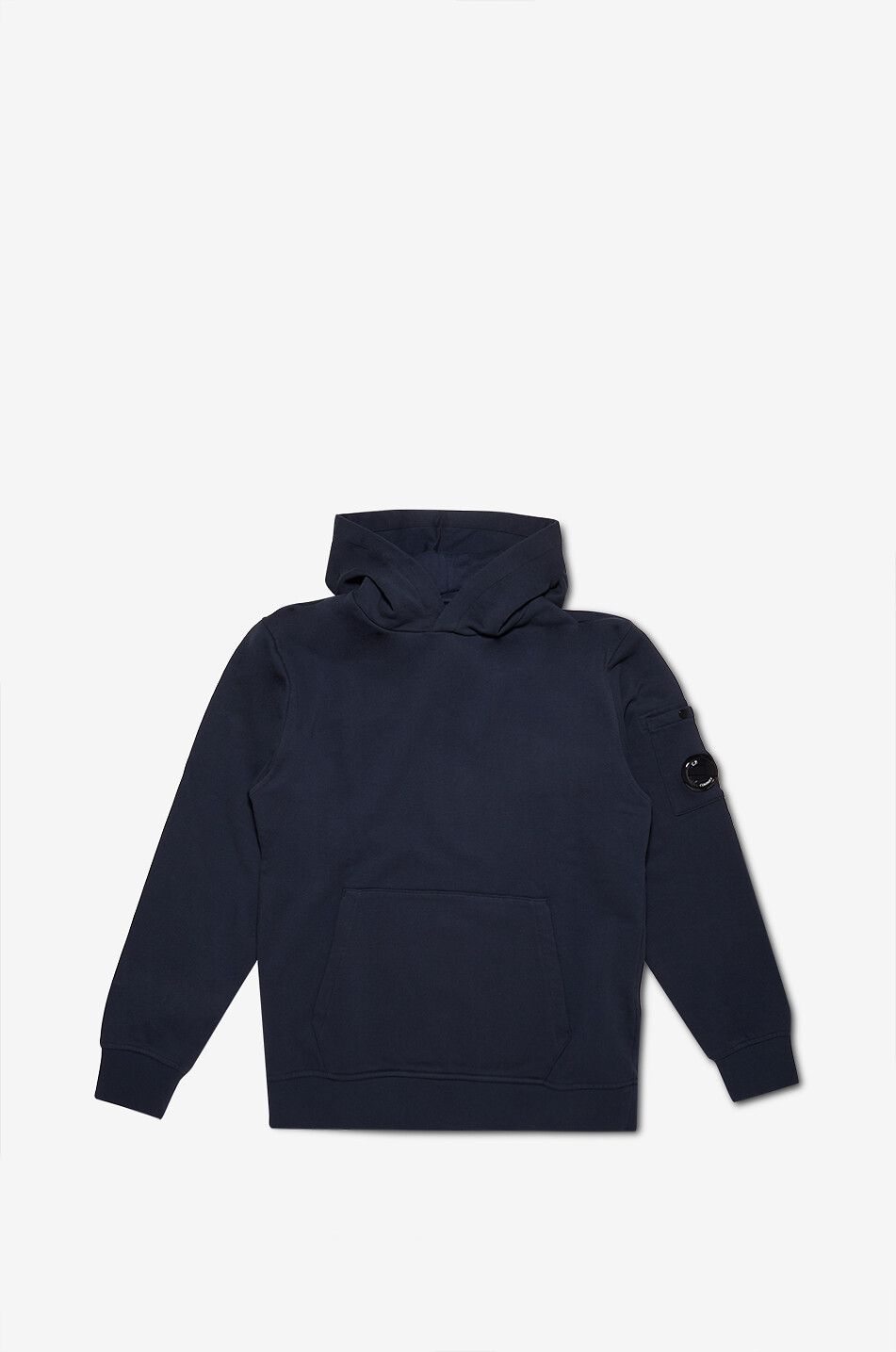 C.P. COMPANY U16 Sweat-shirt à capuche garçon en jersey Garçon BLEU FONCE 1
