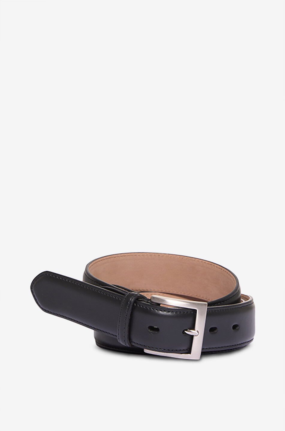 Abgesteppter Gürtel aus Glattleder Classic - 35mm