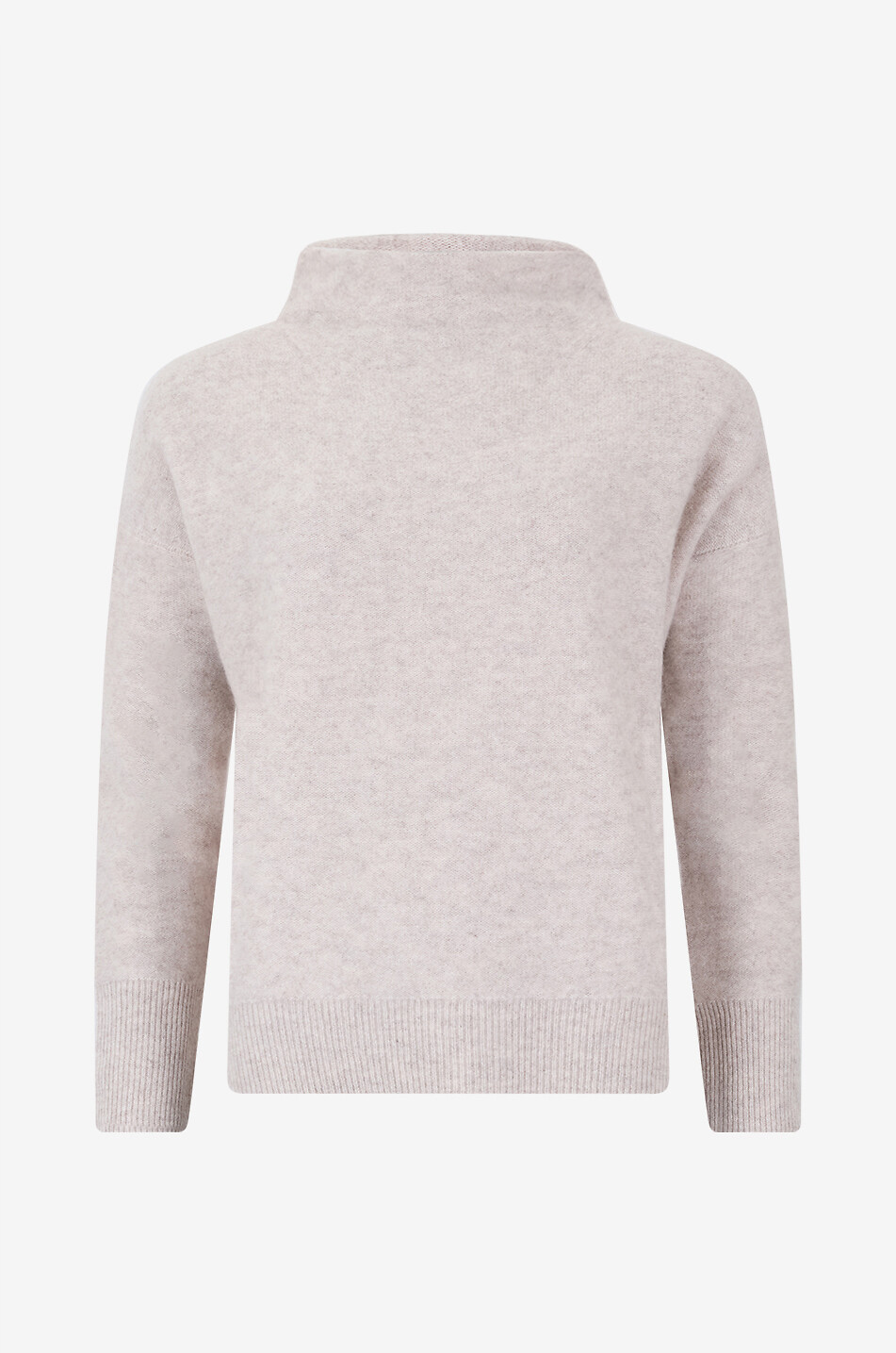 Pullover mit Schornsteinkragen aus Kaschmir