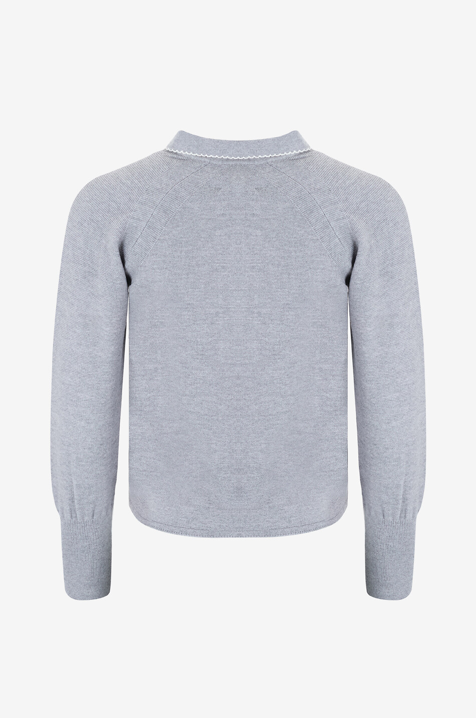 MOLLI Didi knitted polo shirt Women GREY 2