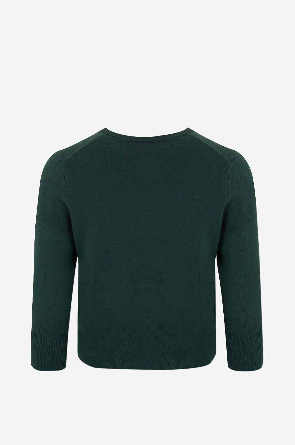 VINCE Cardigan en jersey à col rond Femme VERT FONCÉ 2