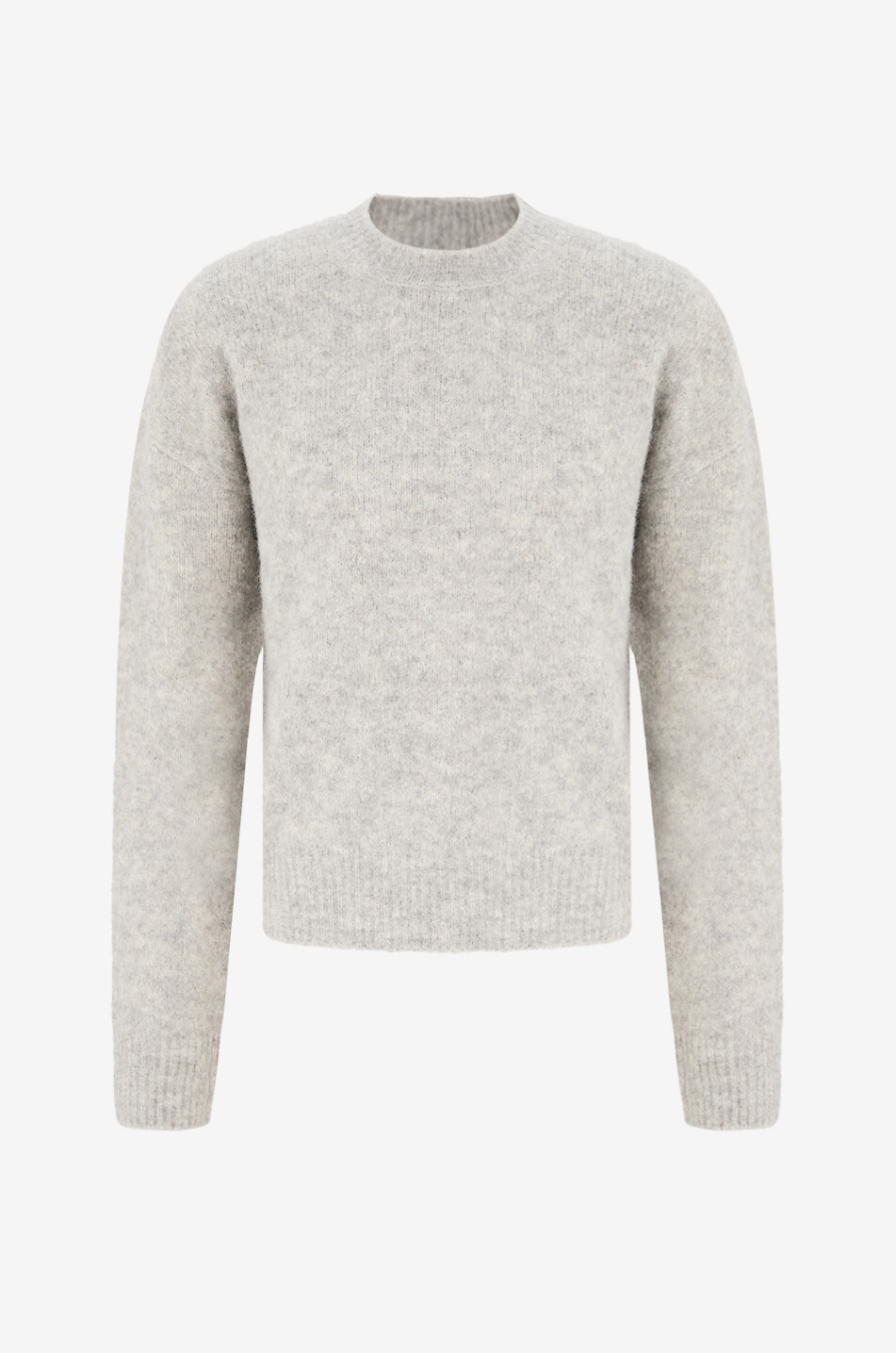 Sweat Pull Gris Col Rond Unisex Manches Longues Arc En Ciel Comme