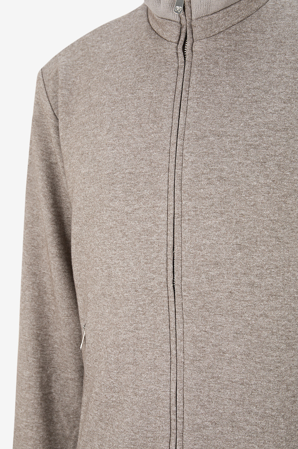 MARCO PESCAROLO Icon lightweight silk and cashmere bomber jacket Men [akeneo-beigefonce] 3