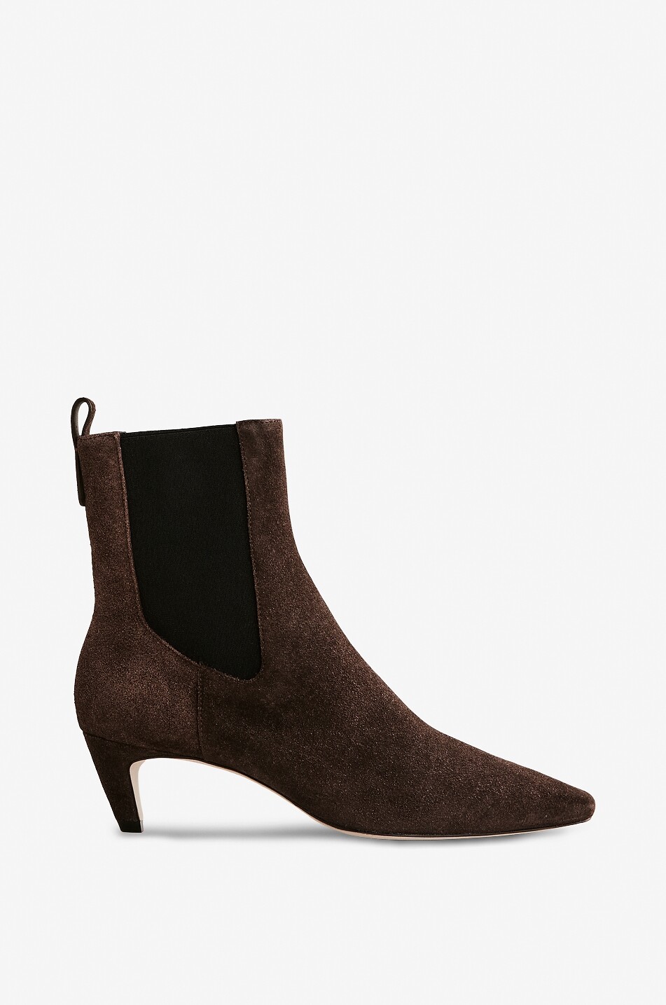 Roberta 50 suede heeled ankle boots