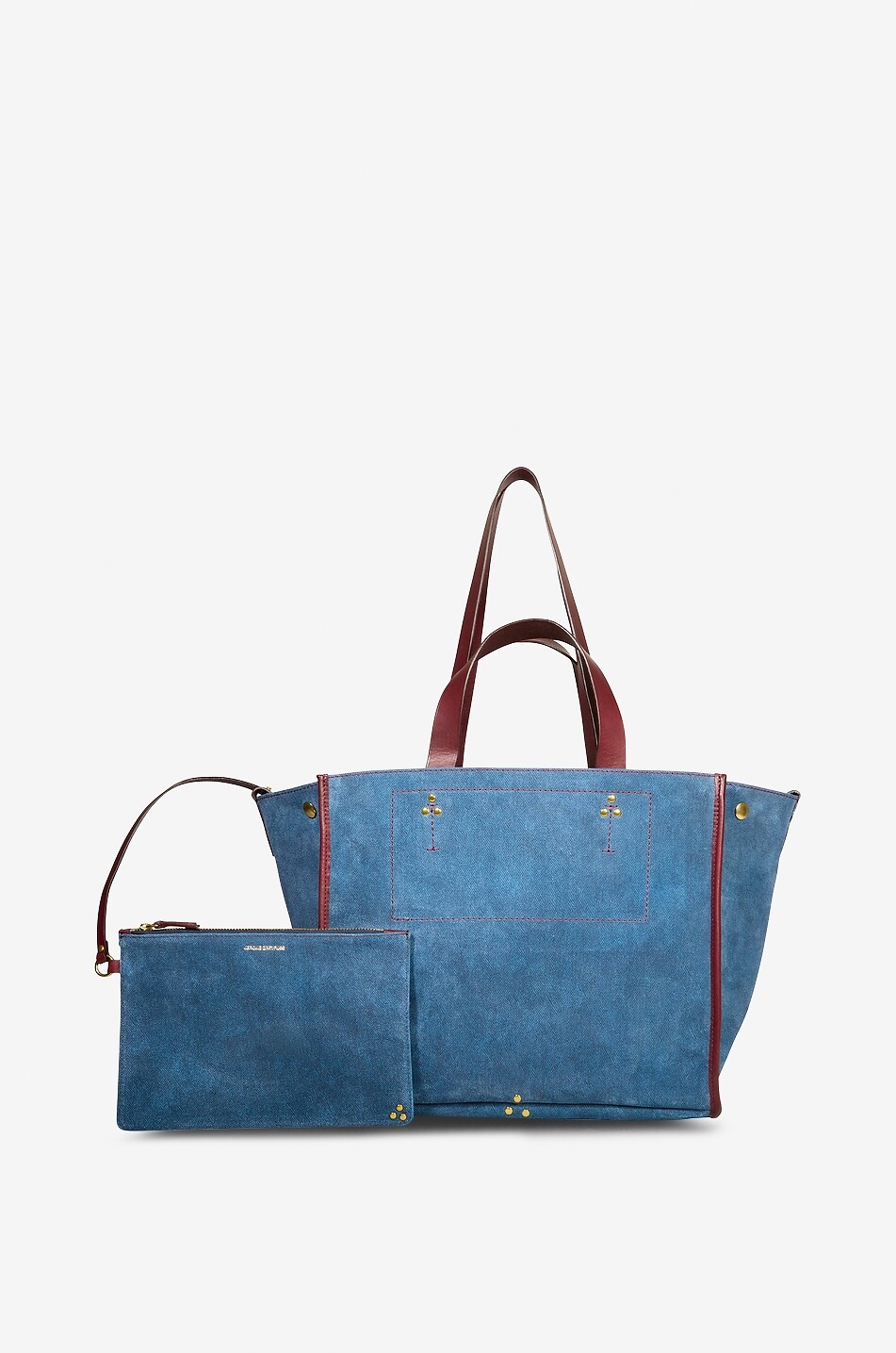 Léon M suede tote bag