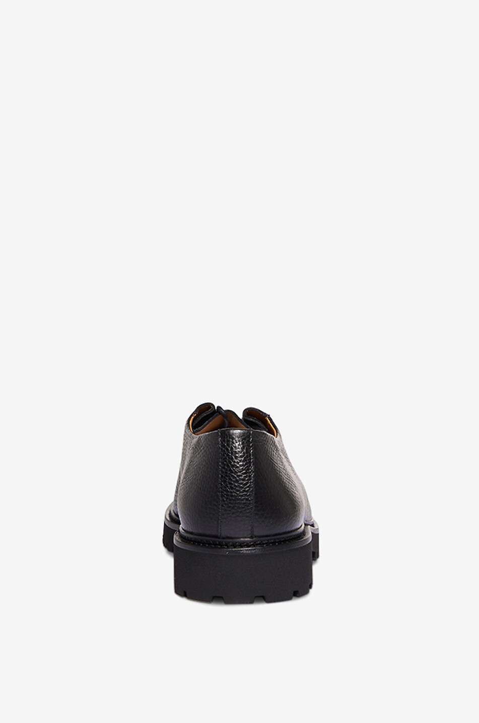 JACQUES SOLOVIERE Edouard smooth leather oxfords Men BLACK 4