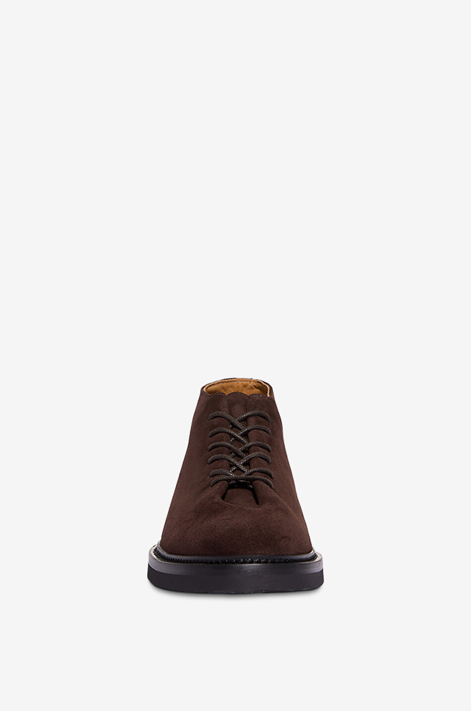 JACQUES SOLOVIERE Bottines dessert boot à lacets en daim Chukka Homme MARRON 3