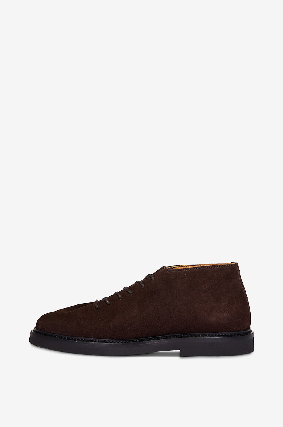 JACQUES SOLOVIERE Bottines dessert boot à lacets en daim Chukka Homme MARRON 4