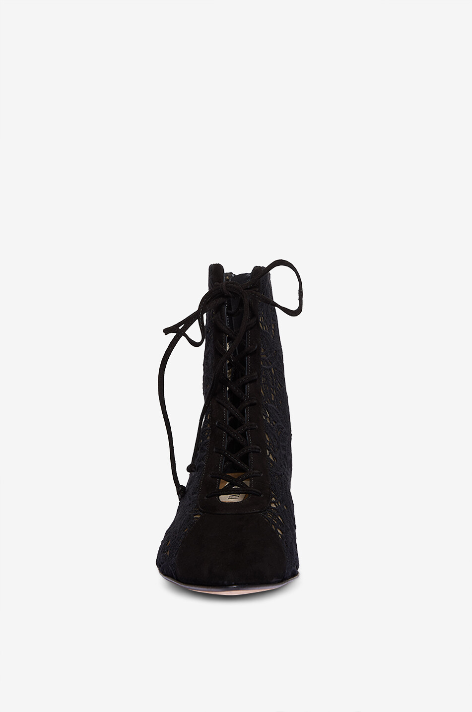 ARTEANA Positano 35 lace lace-up ankle boots Women BLACK 2