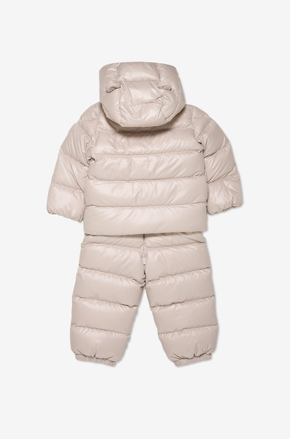 MONCLER Baby-Set Stepp-Latzhose und Daunenjacke Deirdre Baby Hellbeige 2