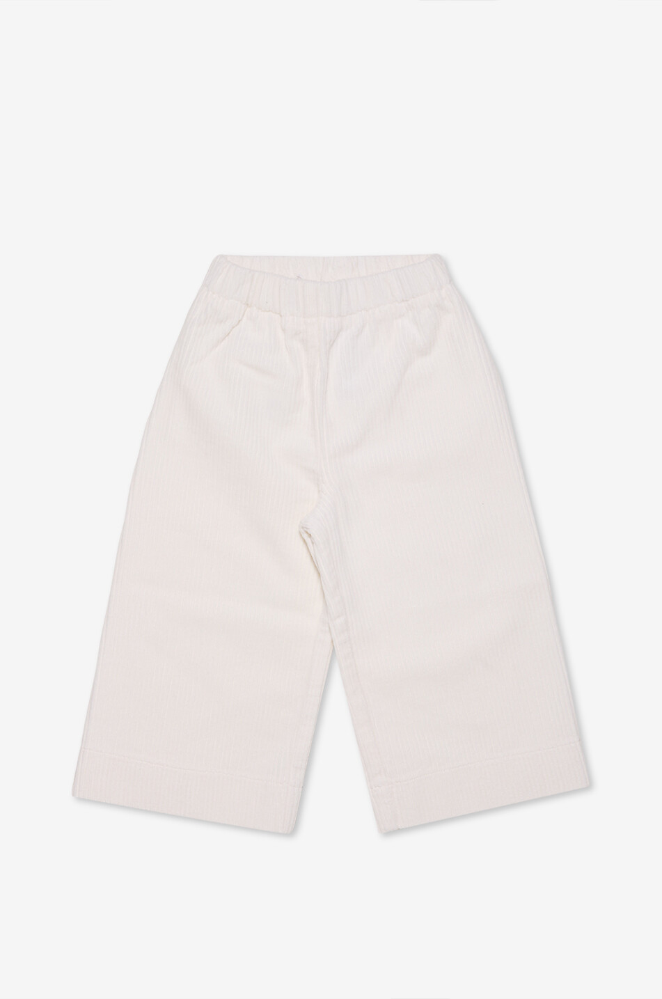 Pantalon droit bébé en velours côtelé