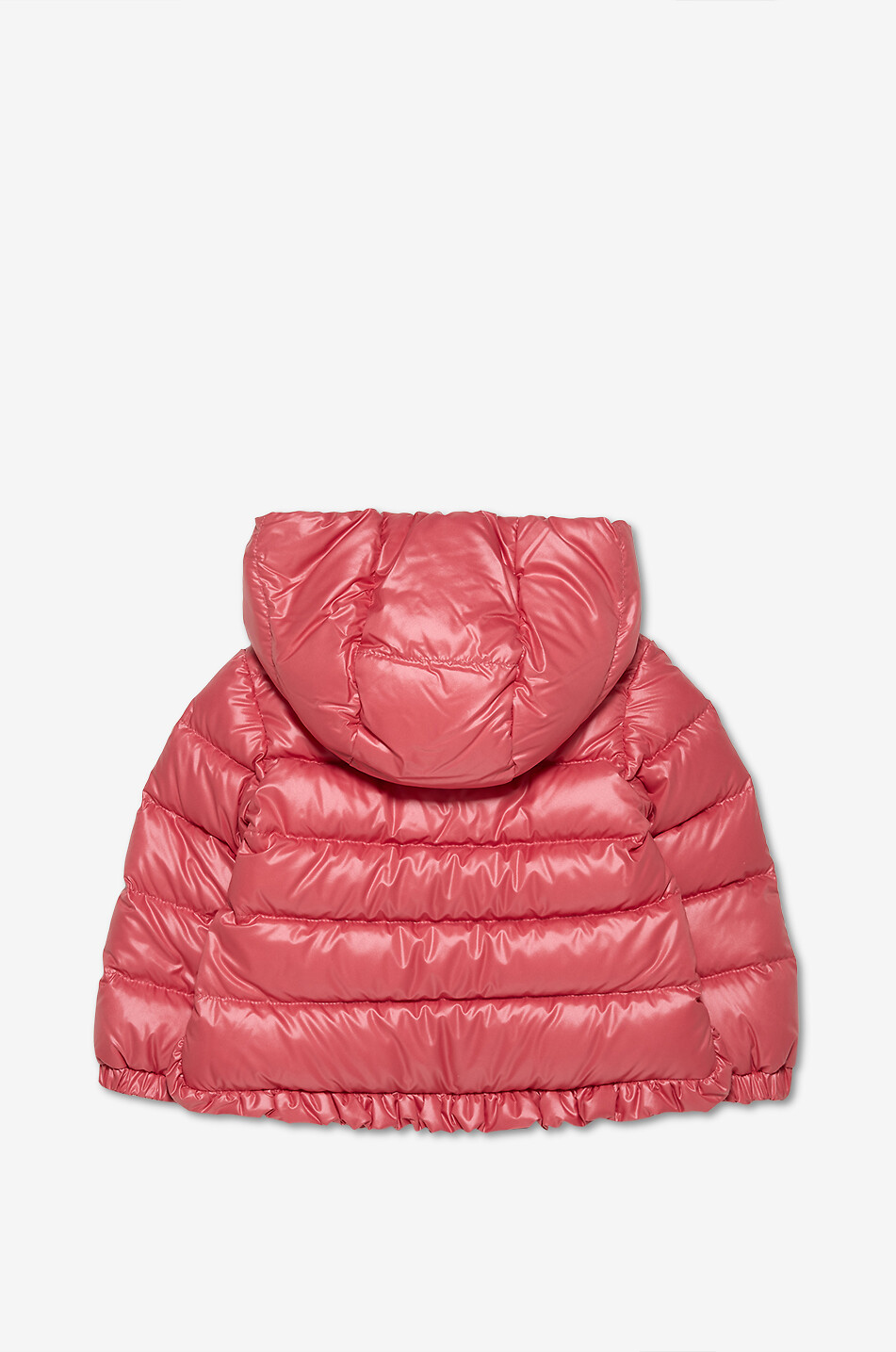MONCLER Kurze Baby-Steppjacke aus technischem Gewebe Tazui Baby DUNKELROSA 2