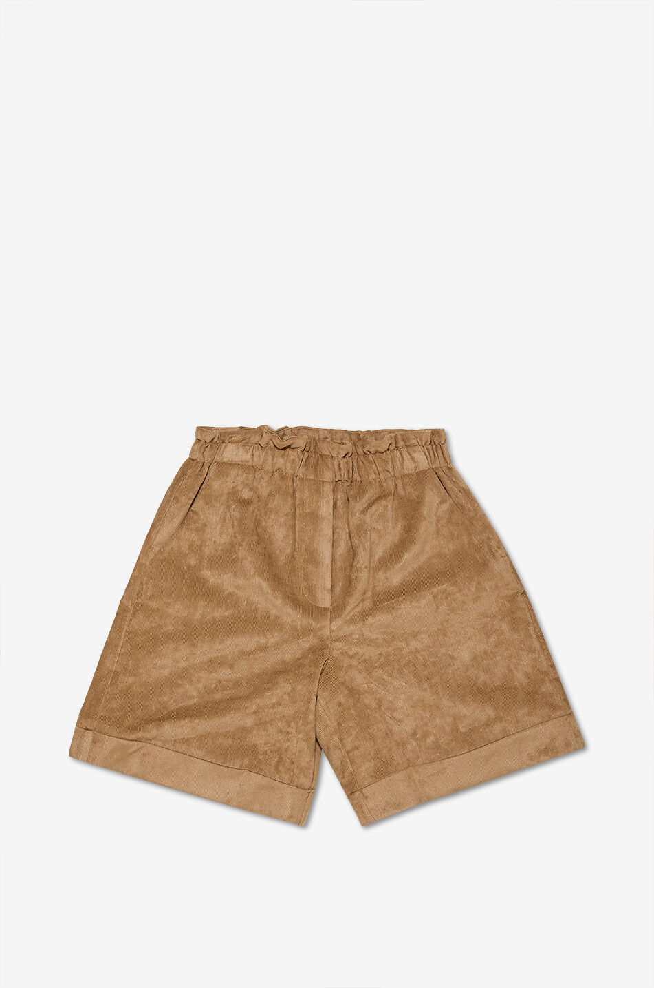 MONCLER Short fille en velours côtelé Fille BEIGE 1
