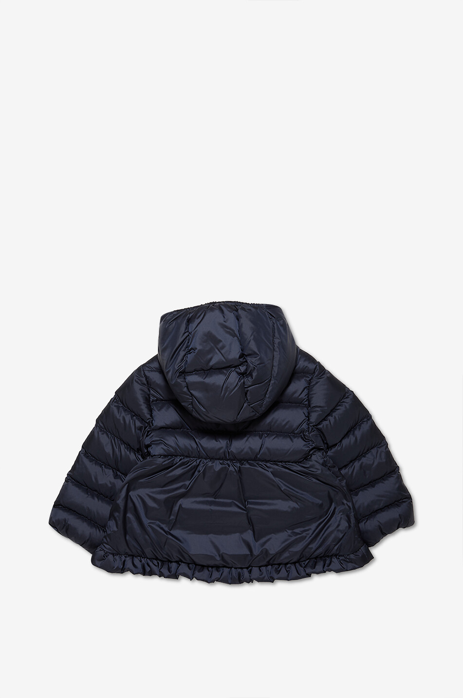 MONCLER Kurze Mädchen-Daunenjacke aus mattem Funktionsgewebe Odile Mädchen DUNKELBLAU 2
