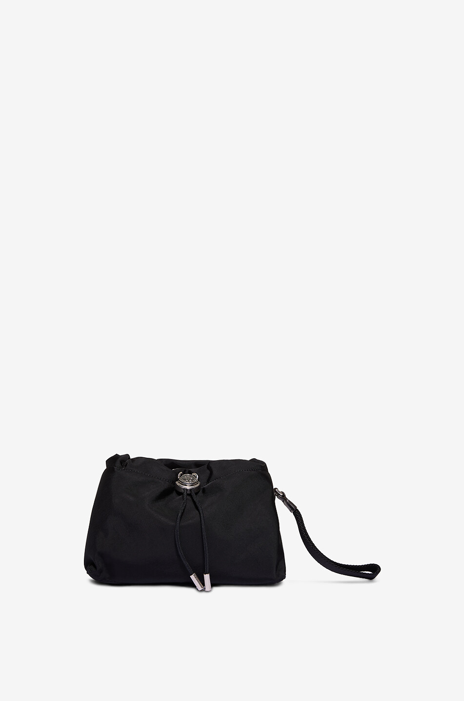 MONCLER Pochette asymétrique en tissu technique Trick Femme NOIR 2