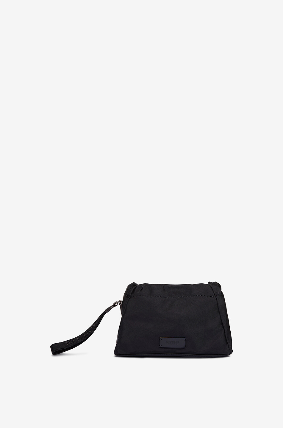 MONCLER Pochette asymétrique en tissu technique Trick Femme NOIR 4