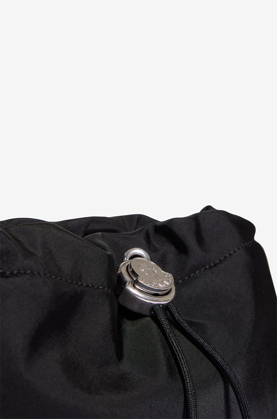 MONCLER Pochette asymétrique en tissu technique Trick Femme NOIR 5