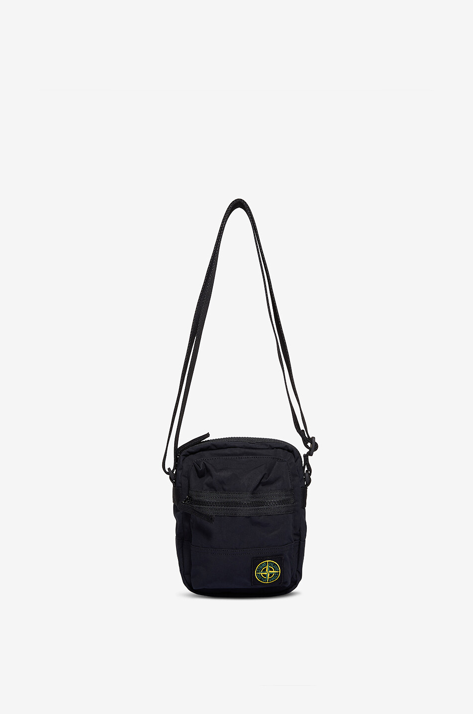 STONE ISLAND Umhängetasche aus Canvas 9200019 Aluminium Tela Herren SCHWARZ 1