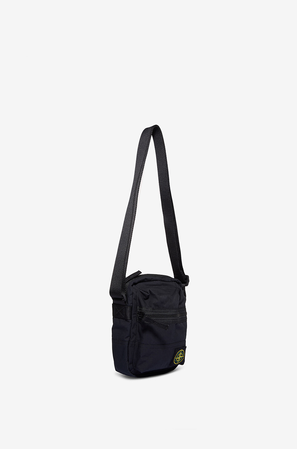 STONE ISLAND Umhängetasche aus Canvas 9200019 Aluminium Tela Herren SCHWARZ 2