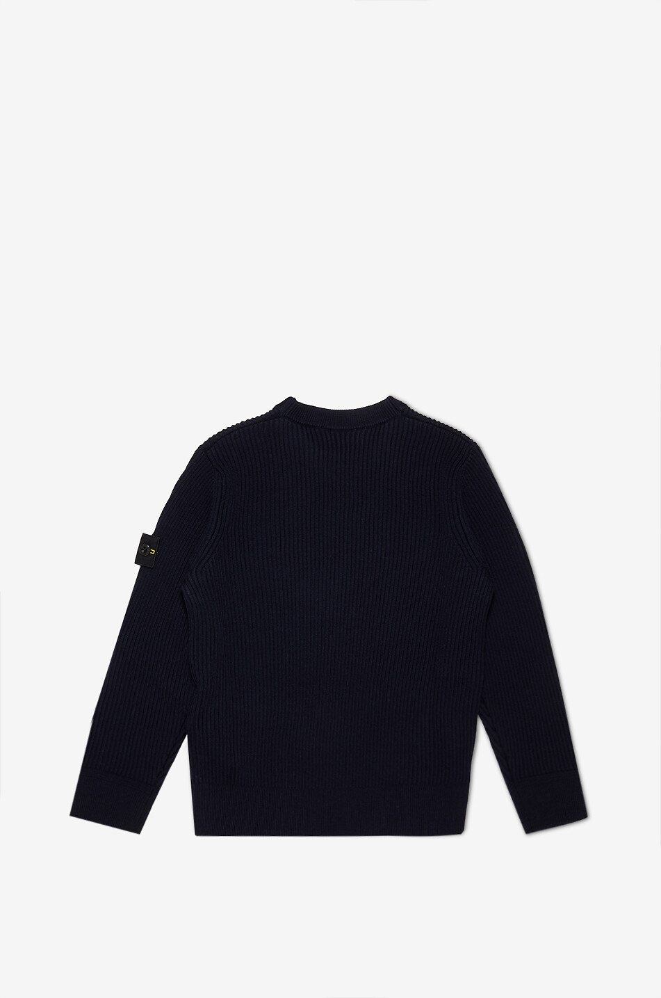 STONE ISLAND JUNIOR Boys' knitted crewneck jumper Boy DARK BLUE 2