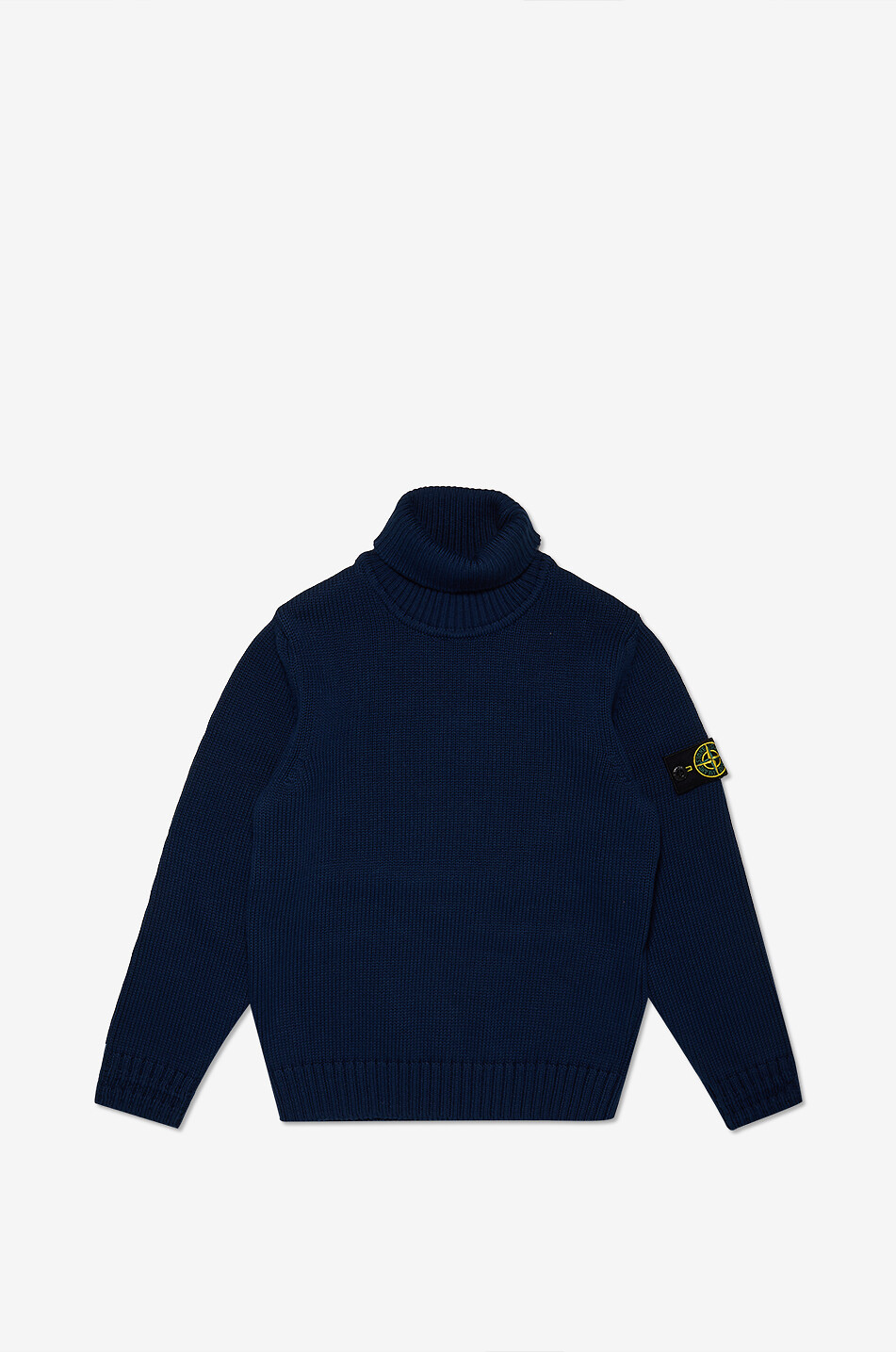 Boys' knitted rollneck jumper