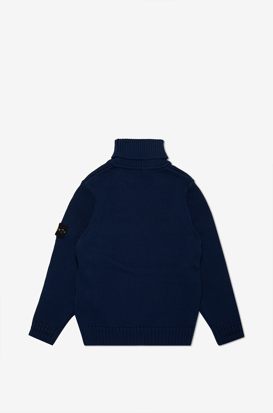 STONE ISLAND JUNIOR Boys' knitted rollneck jumper Boy DARK BLUE 2