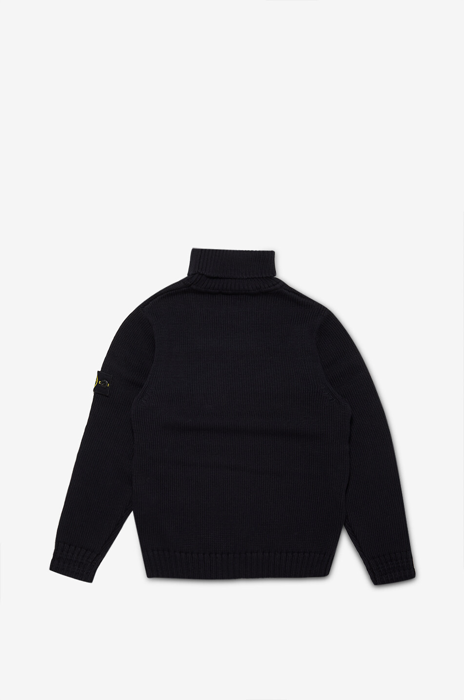 STONE ISLAND JUNIOR Boys' knitted rollneck jumper Boy BLACK 2